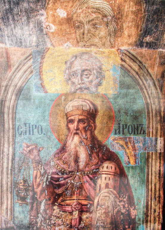 Спасо-Евфросиниевский женский монастырь, Полоцк (Полоцкий район и г. Полоцк, Беларусь, Витебская область). архивная фотография, Фотокопии древних фресок