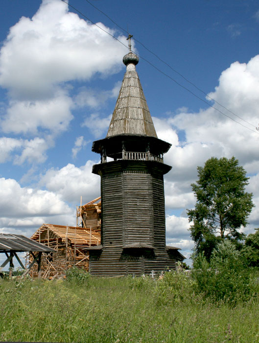 Храмовый комплекс Лядинского погоста, Столетовская (Лядины) (Каргопольский район, Архангельская область). фасады