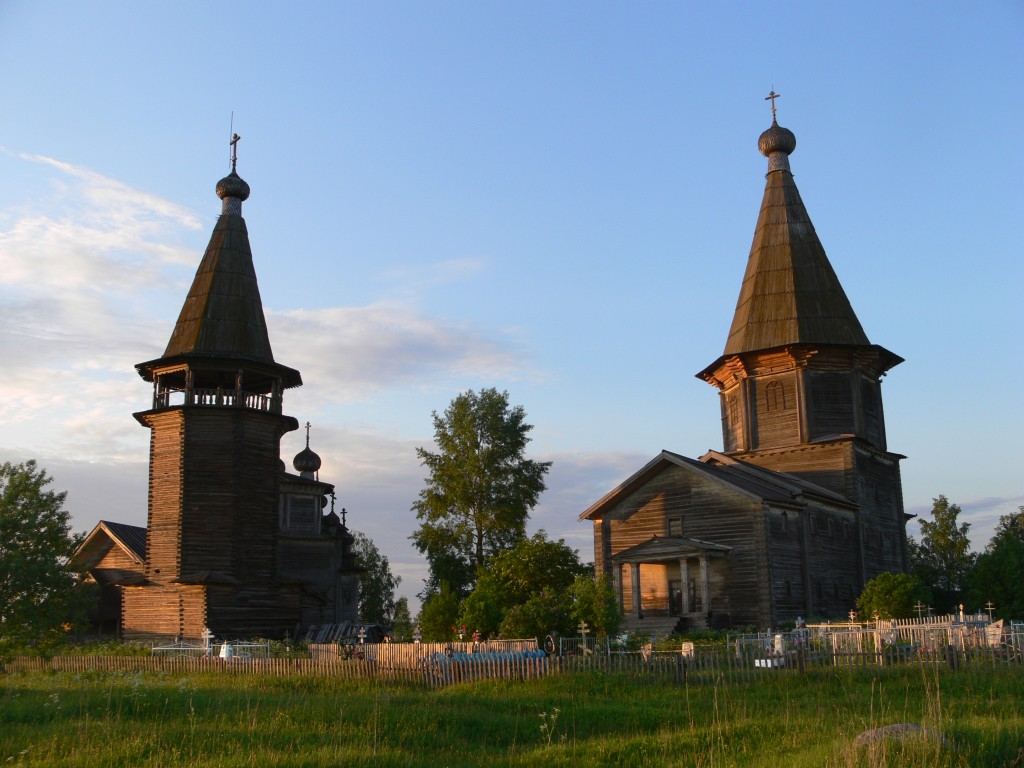 Столетовская (Лядины). Ансамбль Лядинского погоста. фасады