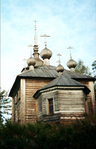 Масельга. Церковь Александра Свирского. фасады