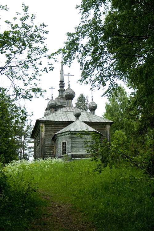 Масельга. Церковь Александра Свирского. фасады