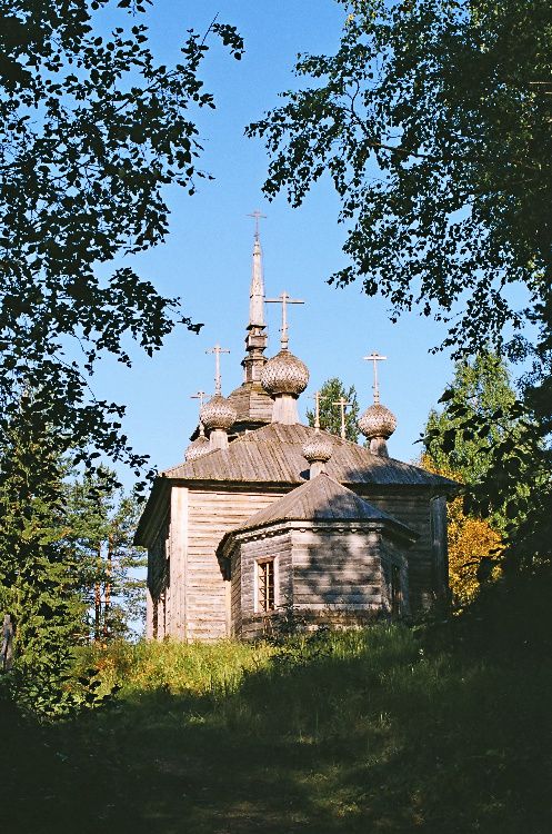 Масельга. Церковь Александра Свирского. фасады, Вид с востока