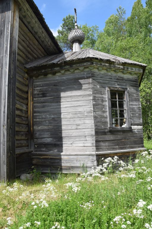Церковь Александра Свирского, Масельга (Каргопольский район, Архангельская область). архитектурные детали