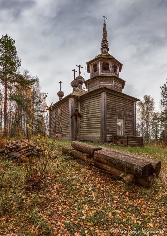 Масельга. Церковь Александра Свирского. фасады