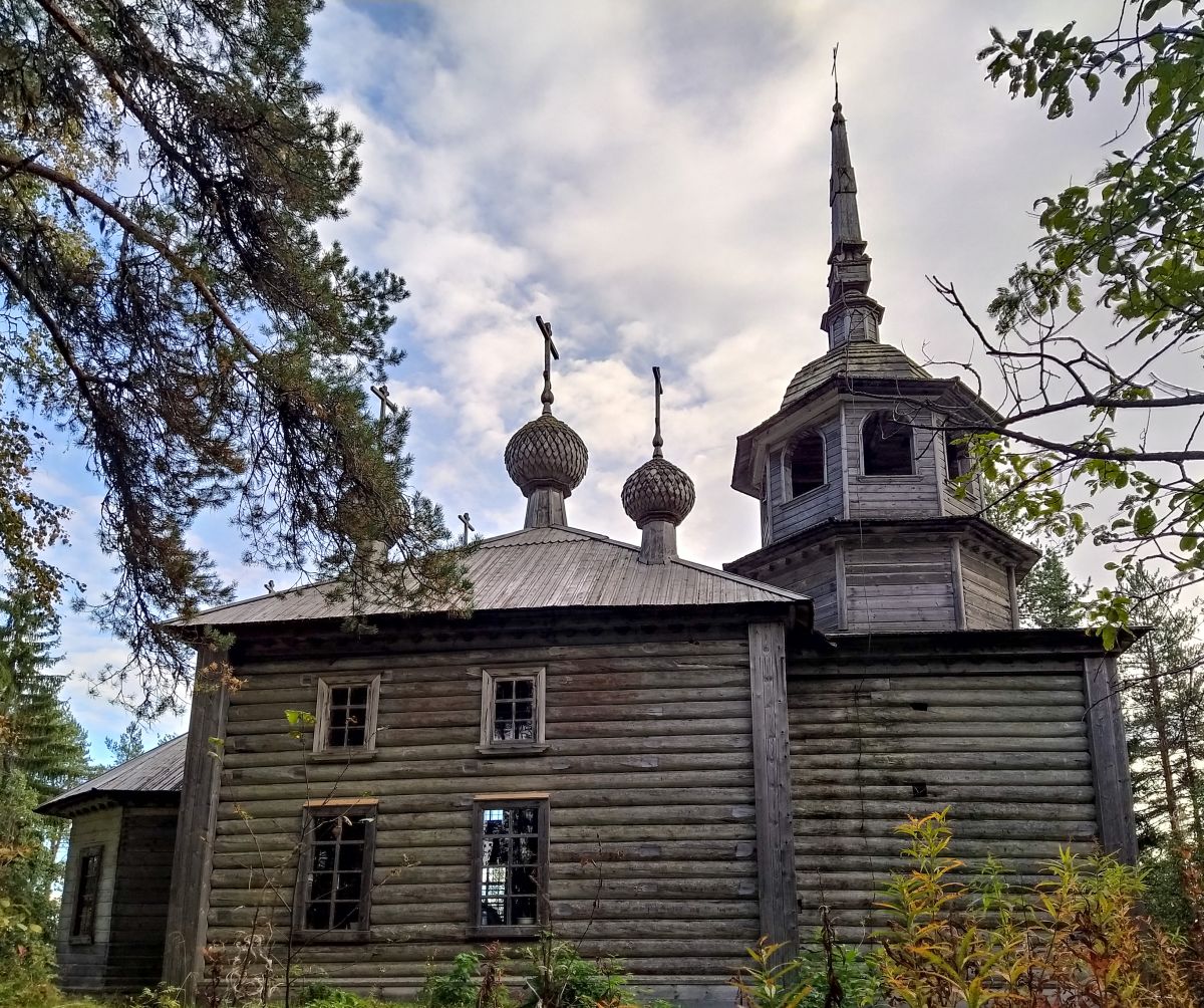 Масельга. Церковь Александра Свирского. фасады