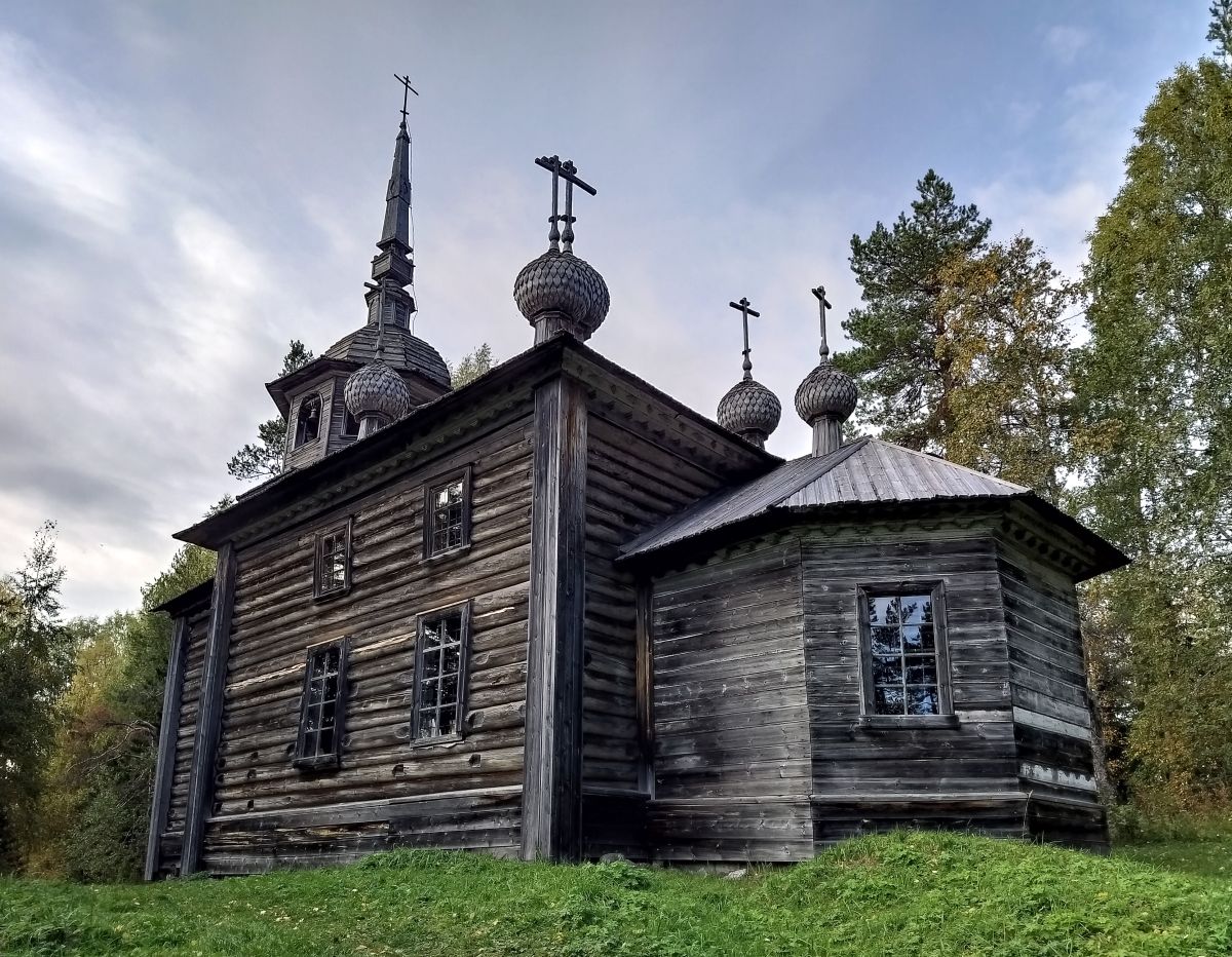 Масельга. Церковь Александра Свирского. фасады