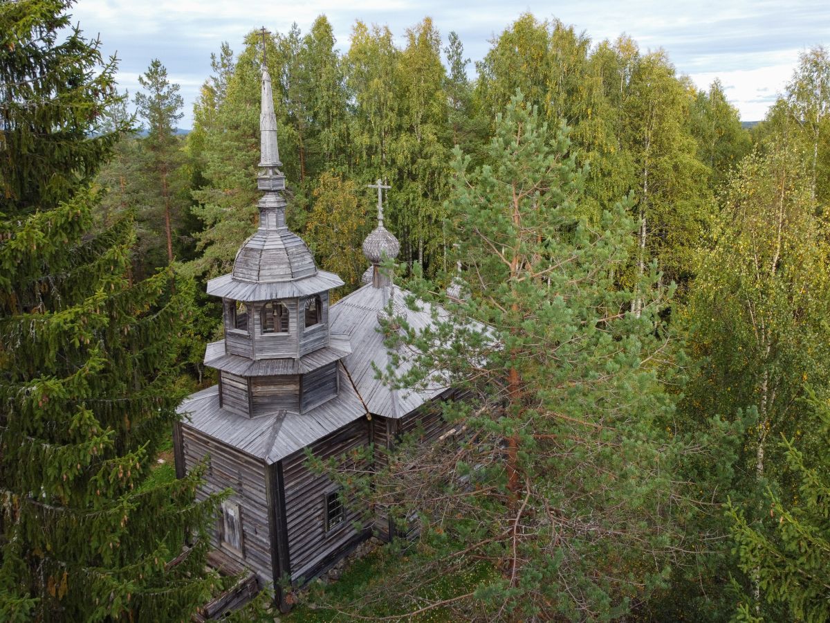 Церковь Александра Свирского, Масельга (Каргопольский район, Архангельская область). фасады