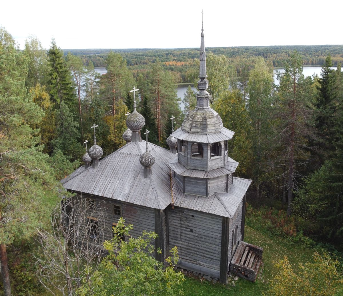 Масельга. Церковь Александра Свирского. фасады