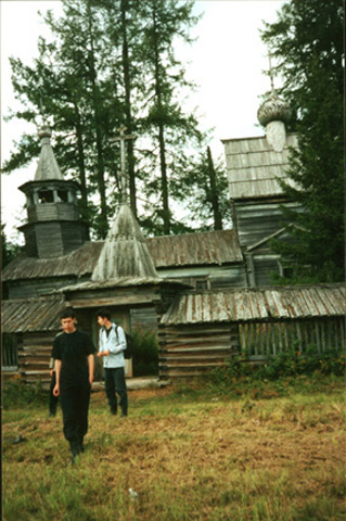 Церковь Георгия Победоносца, Порженский погост, урочище (Плесецкий район, Архангельская область). документальные фотографии