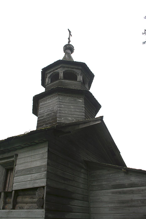 Церковь Георгия Победоносца, Порженский погост, урочище (Плесецкий район, Архангельская область). документальные фотографии