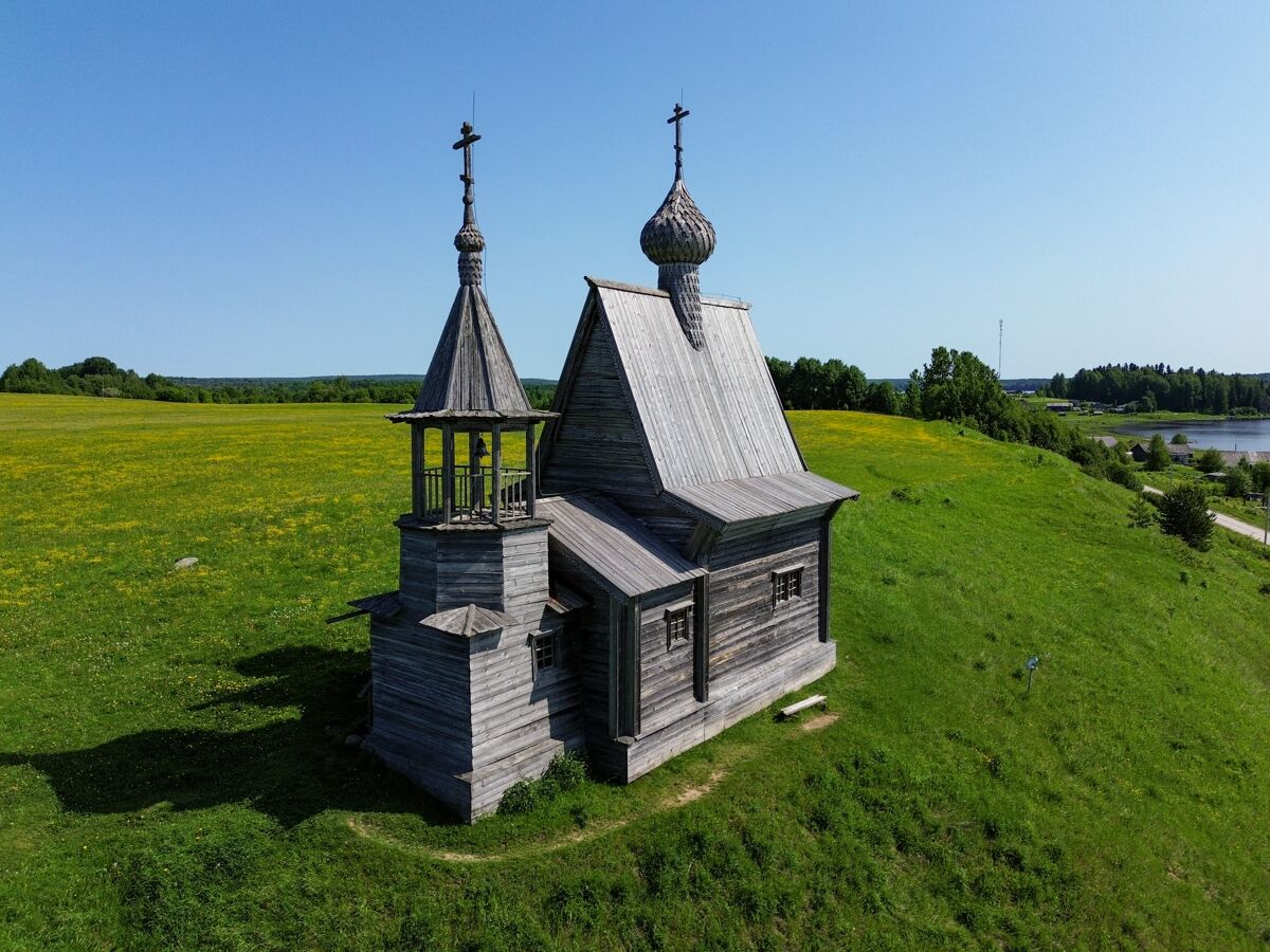 Часовня Николая Чудотворца, Вершинино (Плесецкий район, Архангельская область). фасады