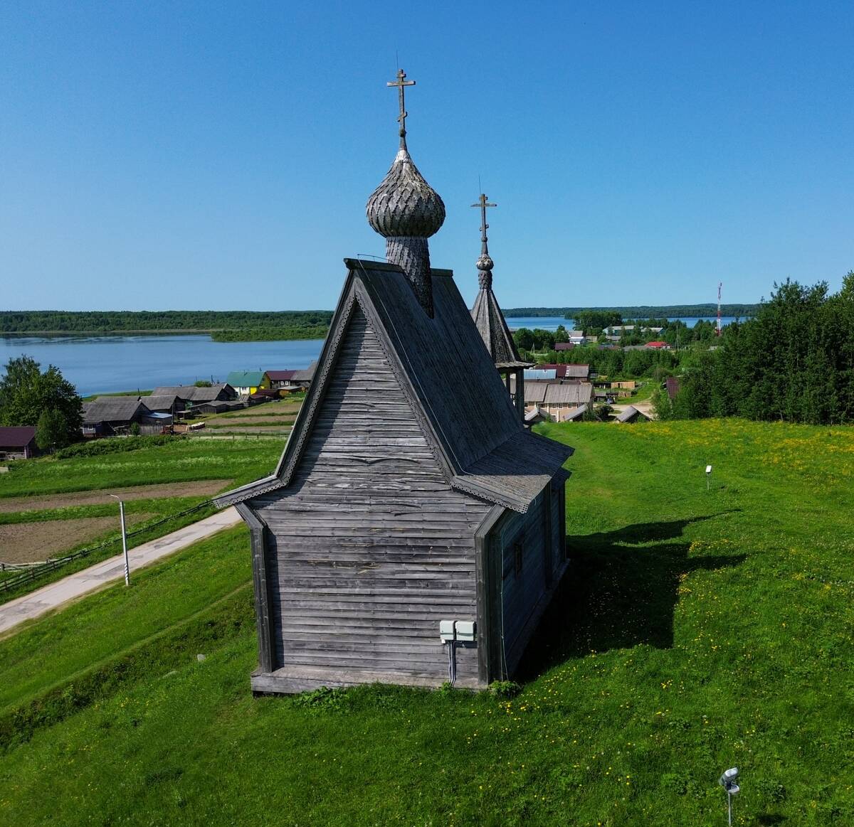 Часовня Николая Чудотворца, Вершинино (Плесецкий район, Архангельская область). фасады
