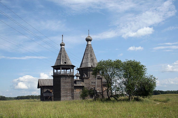 Церковь Иоанна Златоуста на Саунинском погосте, Заляжье (Саунино) (Каргопольский район, Архангельская область). фасады