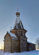 Церковь Иоанна Златоуста на Саунинском погосте, , Заляжье (Саунино), Каргопольский район, Архангельская область