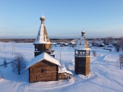 Церковь Иоанна Златоуста на Саунинском погосте, , Заляжье (Саунино), Каргопольский район, Архангельская область