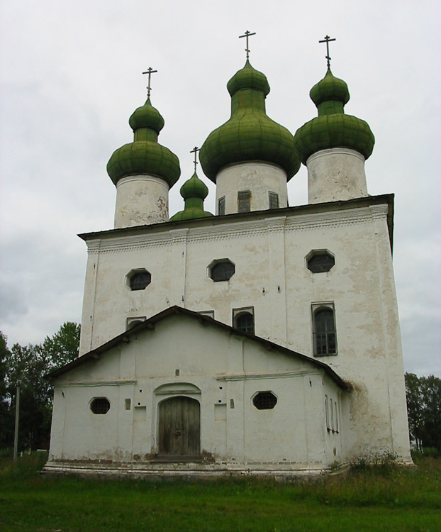 Церковь Рождества Иоанна Предтечи, Каргополь (Каргопольский район, Архангельская область). фасады, западный фасад