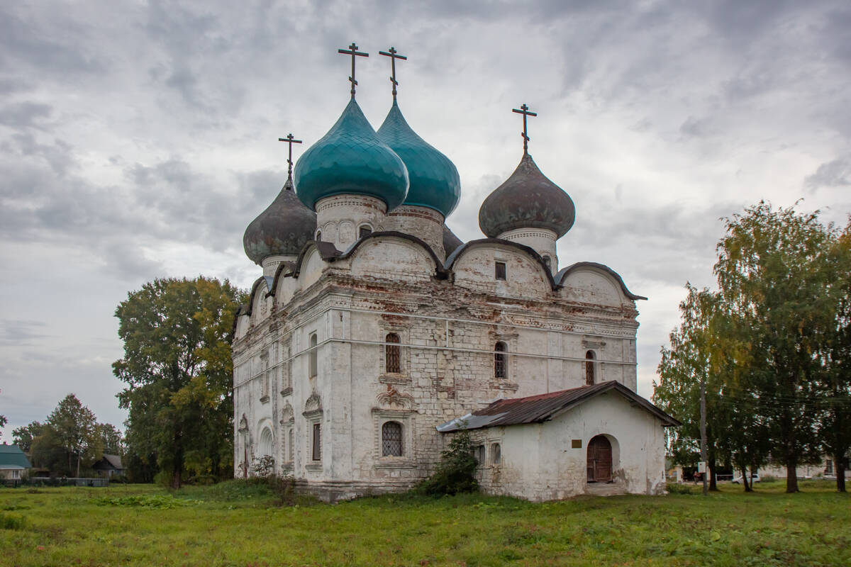 Церковь Воскресения Христова, Каргополь (Каргопольский район, Архангельская область). фасады, Вид с запада