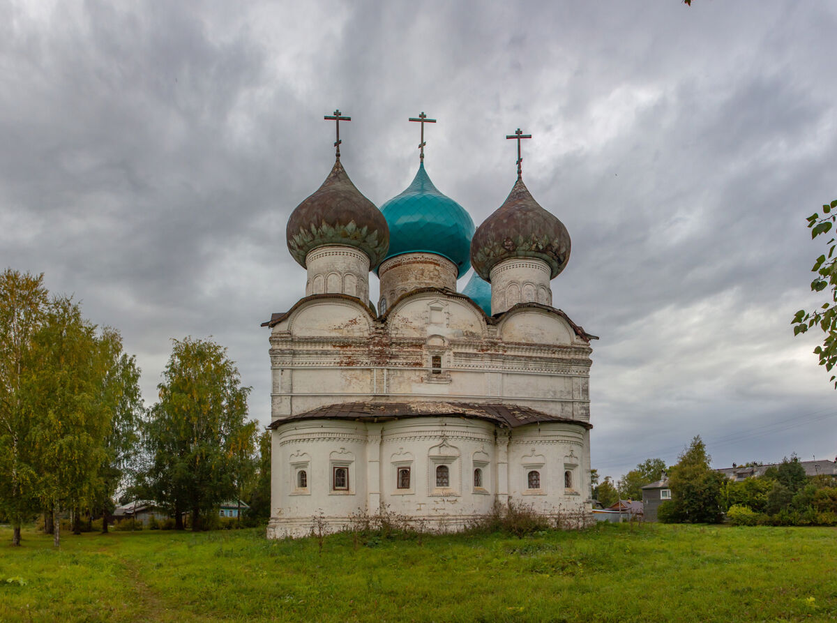 Церковь Воскресения Христова, Каргополь (Каргопольский район, Архангельская область). фасады, Вид с северо-востока