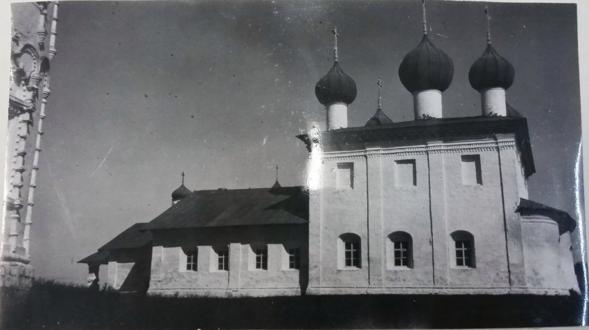 Церковь Николая Чудотворца, Каргополь (Каргопольский район, Архангельская область). архивная фотография, из архива ИИМК РАН (1918г.)