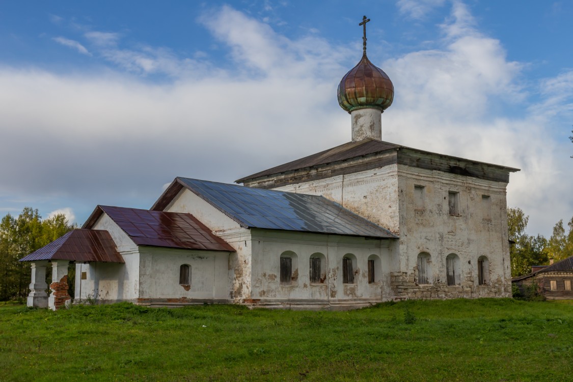 Каргополь. Церковь Николая Чудотворца. фасады, Вид с юго-запада