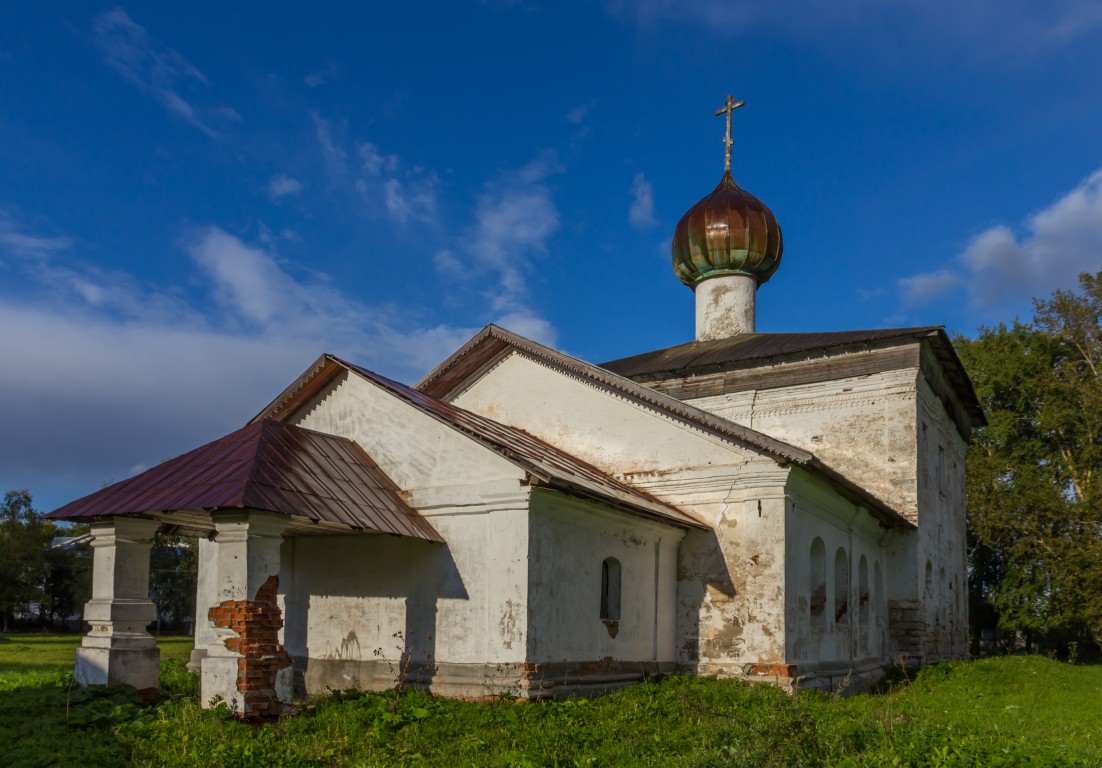 Каргополь. Церковь Николая Чудотворца. фасады, Вид с запада