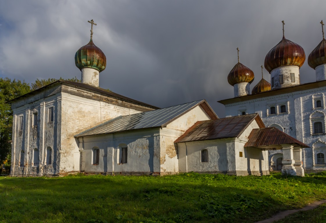 Каргополь. Церковь Николая Чудотворца. фасады, Вид с северо-запада