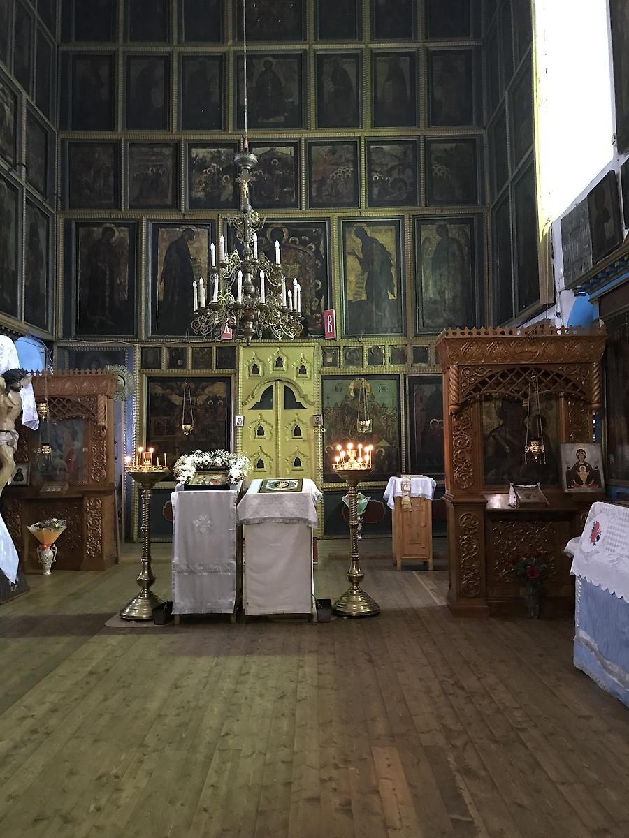 интерьер и убранство. Церковь Рождества Пресвятой Богородицы, Каргополь (Каргопольский район, Архангельская область)