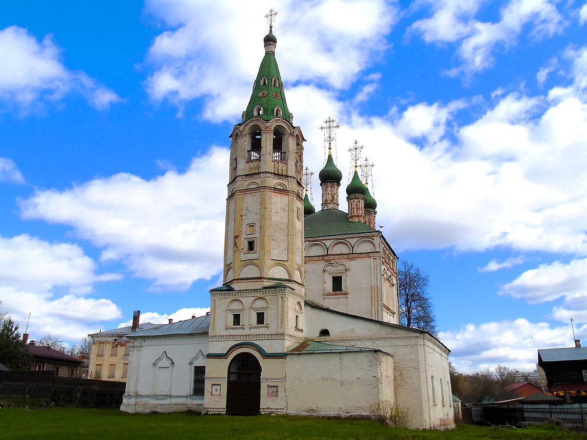 фасады. Церковь Троицы Живоначальной, Серпухов (Серпуховский городской округ и гг. Протвино, Пущино, Московская область)