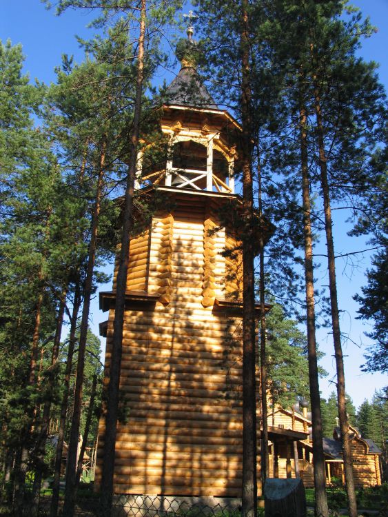 Церковь Всех Русских Святых, Сосново (Приозерский район, Ленинградская область). фасады, Колокольня.