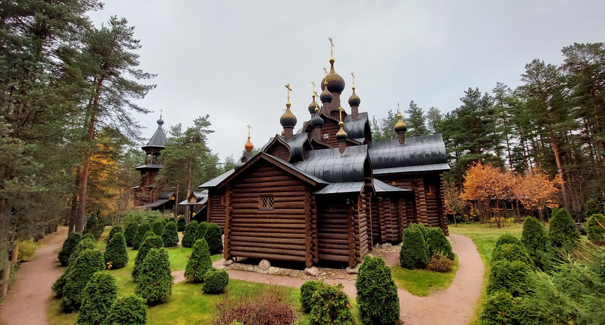 Церковь Всех Русских Святых, Сосново (Приозерский район, Ленинградская область). фасады