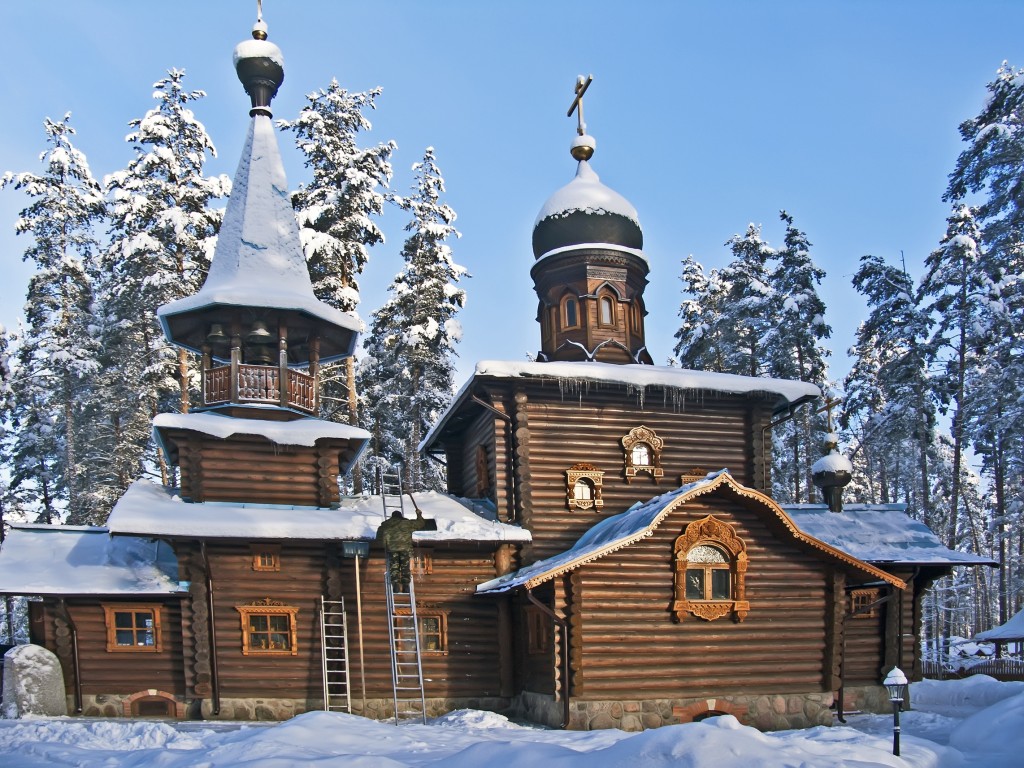 Церковь Коневской иконы Божией Матери, Сапёрное (Приозерский район, Ленинградская область). фасады