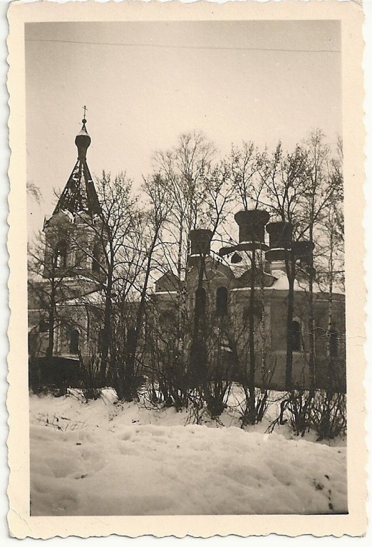 Церковь Успения Пресвятой Богородицы, Лезье (Кировский район, Ленинградская область). архивная фотография, Фото 1942 г. с аукциона e-bay.de
