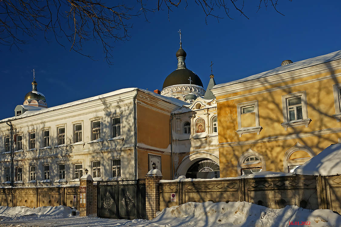 Казанский монастырь, Вышний Волочёк (Вышневолоцкий район и г. Вышний Волочёк, Тверская область). фасады