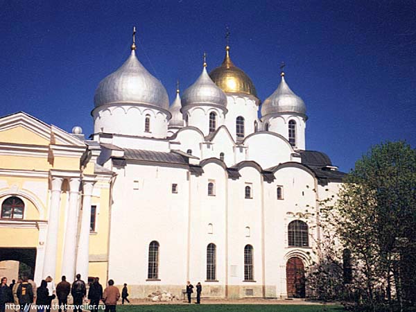 Великий Новгород. Кремль. Собор Софии, Премудрости Божией. фасады, 		      