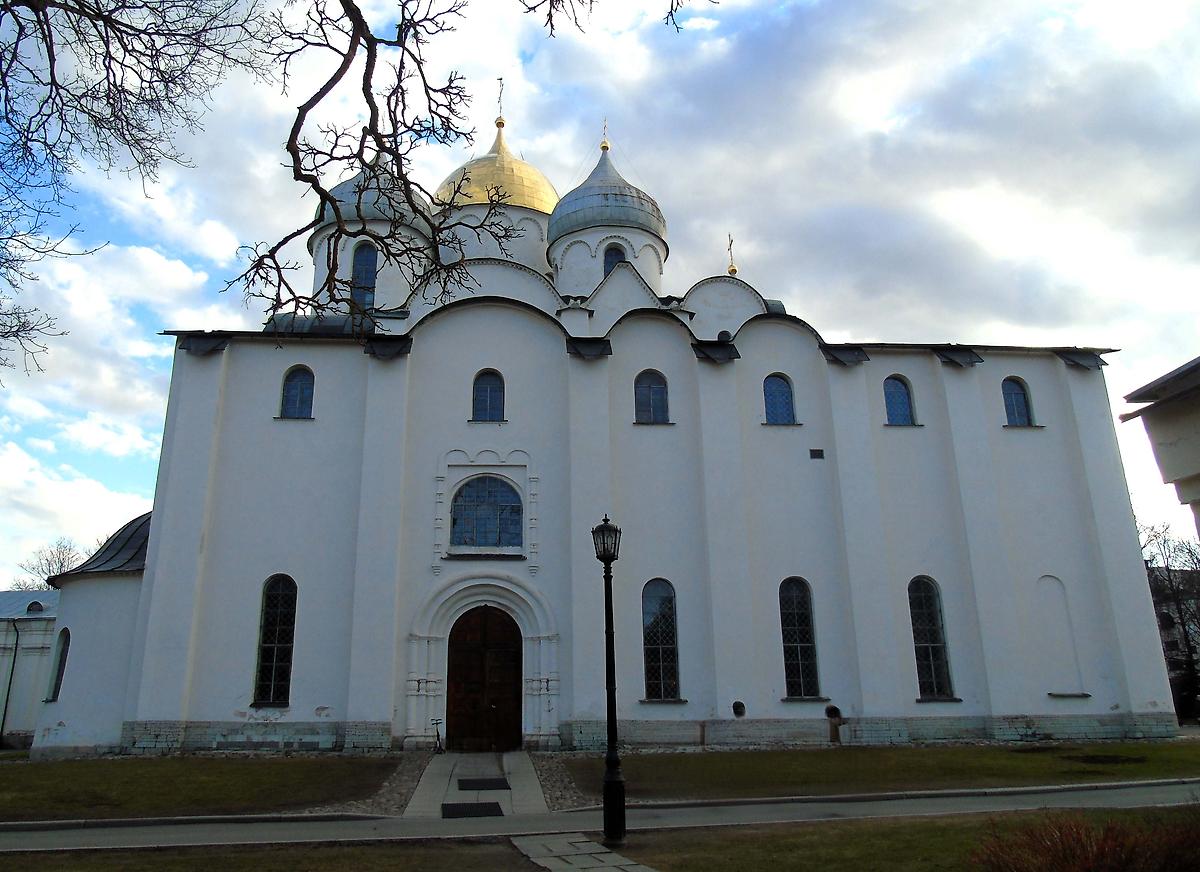 фасады. Кремль. Собор Софии, Премудрости Божией, Великий Новгород (Великий Новгород, город, Новгородская область)