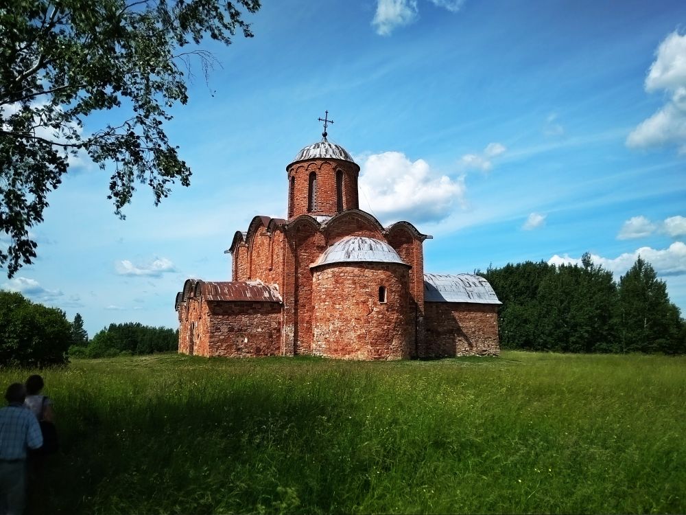 Ковалёво. Церковь Спаса Преображения на Ковалеве. фасады