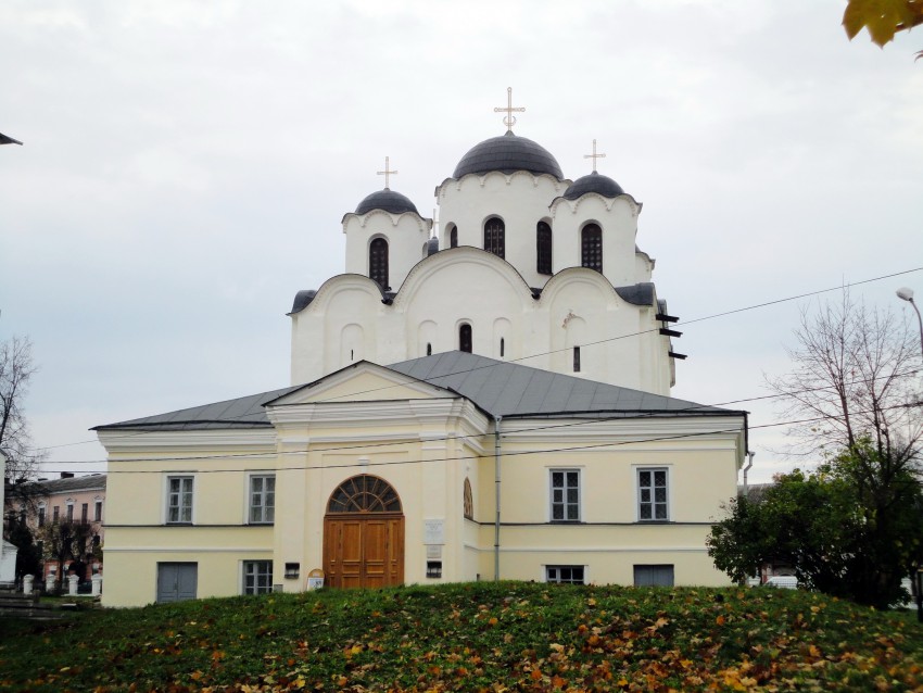 Собор Николая Чудотворца на Ярославовом дворище, Великий Новгород (Великий Новгород, город, Новгородская область). фасады