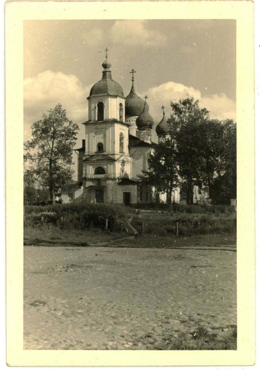 Великий Новгород. Церковь Феодора Стратилата на Щиркове улице. архивная фотография, Фото 1942 г. с аукциона e-bay.de