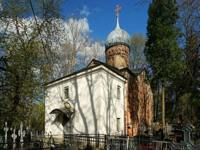 Великий Новгород. Церковь Рождества Христова на Красном поле. фасады