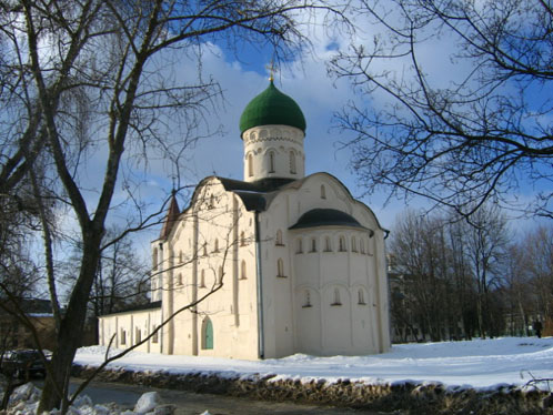 Великий Новгород. Церковь Феодора Стратилата на Ручью. фасады