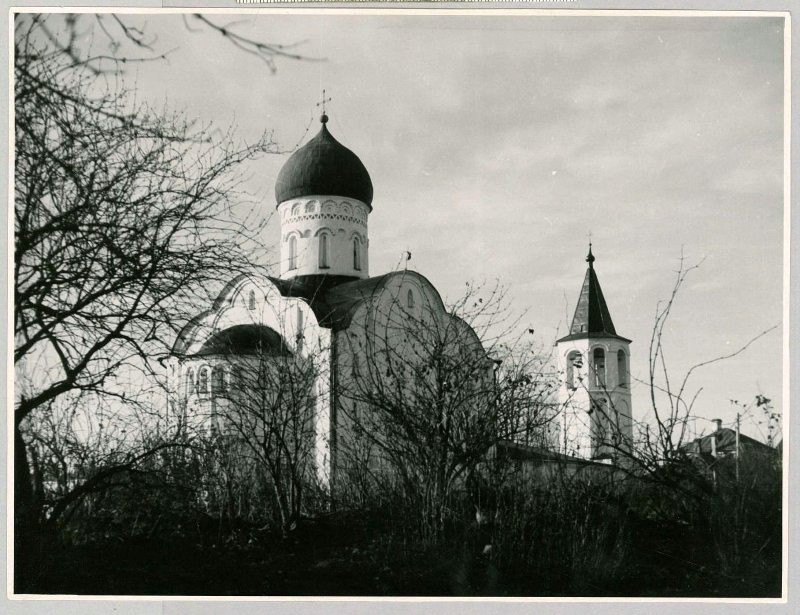 Великий Новгород. Церковь Феодора Стратилата на Ручью. архивная фотография, Фото 1960-х годов из фондов Новгородского государственного объединенного музея-заповедника