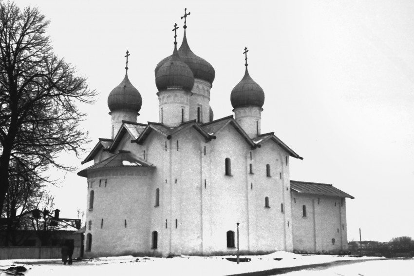 Великий Новгород. Церковь Бориса и Глеба в Плотниках. фасады