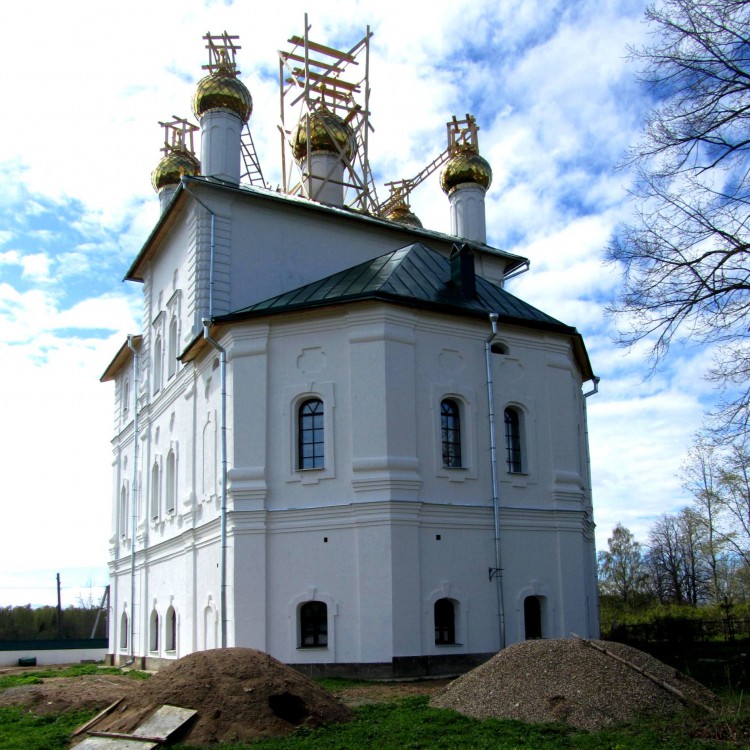 Церковь Троицы Живоначальной, Погост Отолово (Суханы) (Пеновский район, Тверская область). фасады, восточный фасад