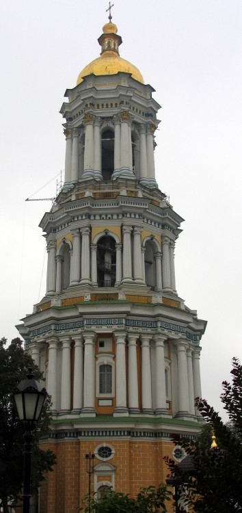 Киев. Успенская Киево-Печерская лавра. фасады, Лаврская колокольня