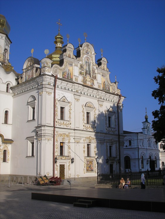 Успенская Киево-Печерская лавра, Печерск (Печерский район, Украина, г. Киев). архитектурные детали, Собор Успения Пресвятой Богородицы