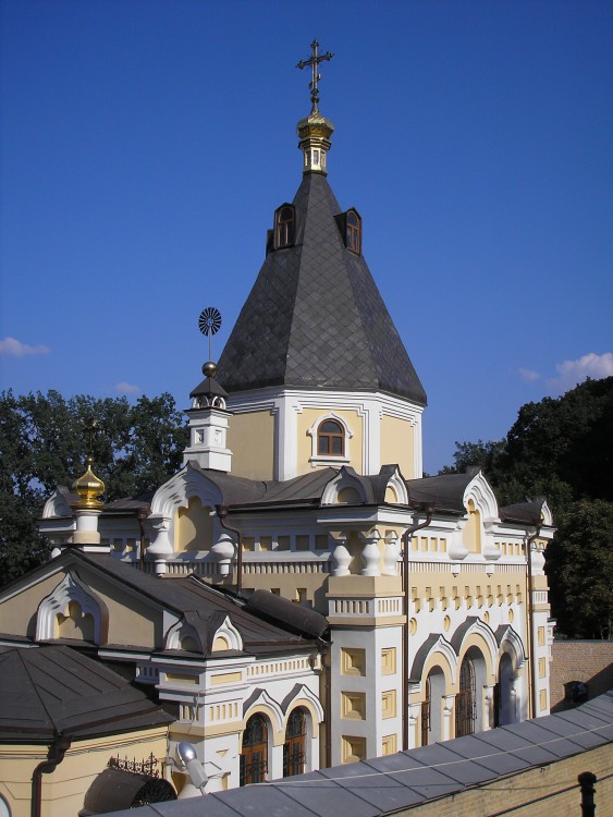 Успенская Киево-Печерская лавра, Печерск (Печерский район, Украина, г. Киев). фасады,  Церковь иконы Божией Матери 