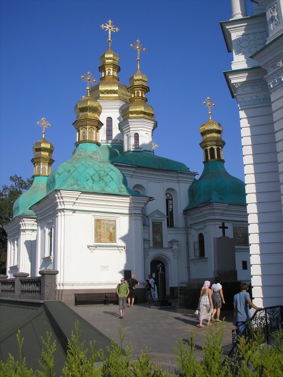 Успенская Киево-Печерская лавра, Печерск (Печерский район, Украина, г. Киев). фасады, Церковь Рождества Пресвятой Богородицы 
