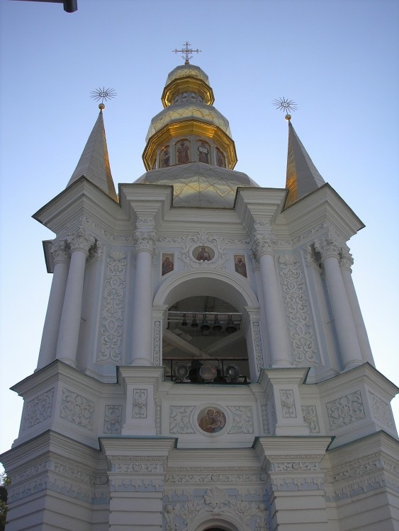 Киев. Успенская Киево-Печерская лавра. фасады, Колокольня на Дальних пещерах