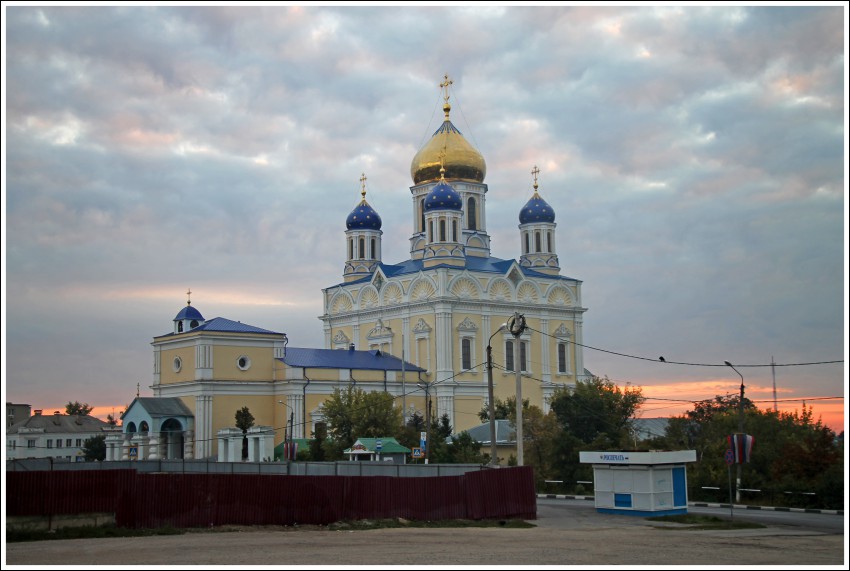 Кафедральный собор Вознесения Господня, Елец (Елецкий район и г. Елец, Липецкая область). общий вид в ландшафте