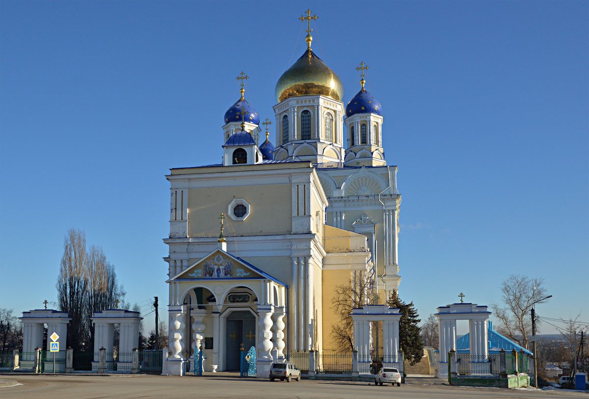 фасады. Кафедральный собор Вознесения Господня, Елец (Елецкий район и г. Елец, Липецкая область)